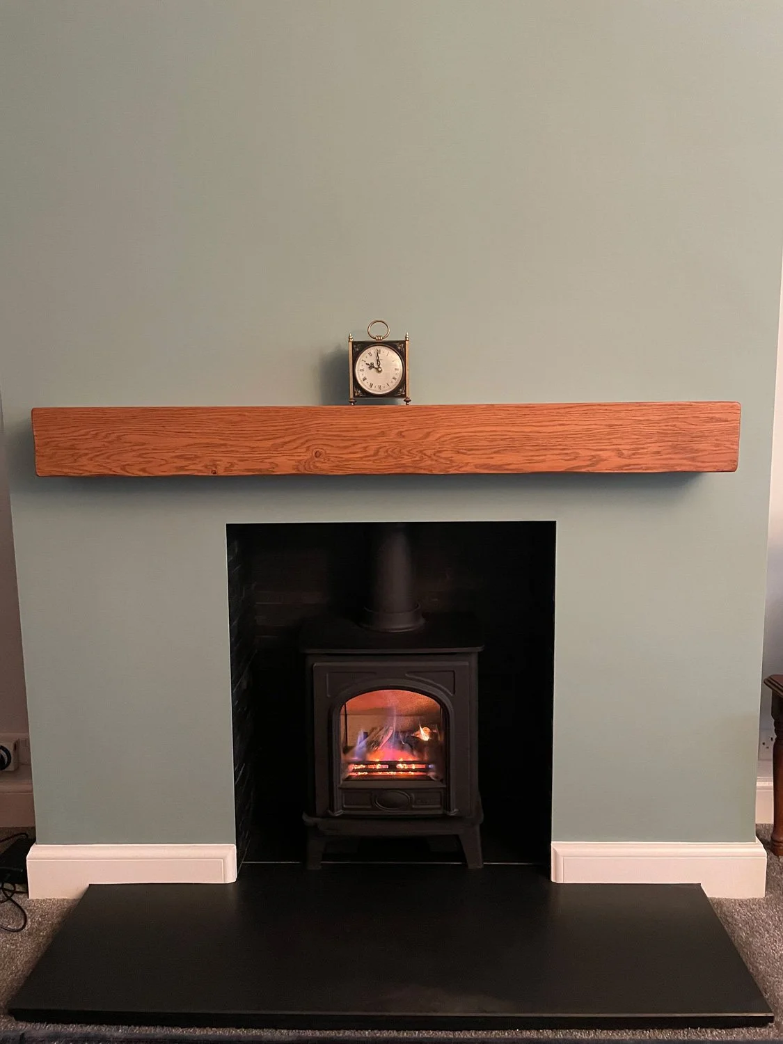 Traditional wood burning stove